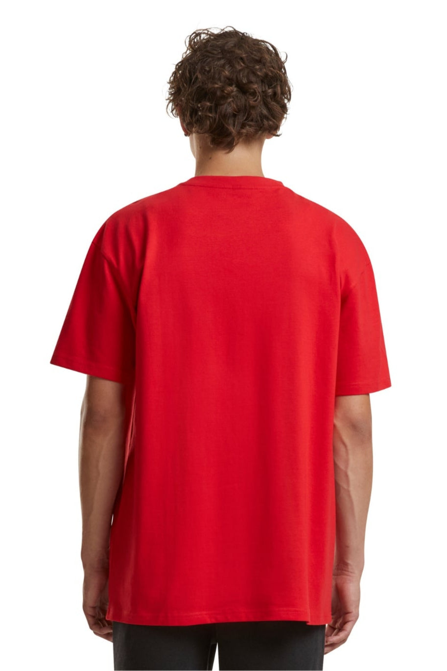 Pesado Oversized Camiseta - Ciudad roja