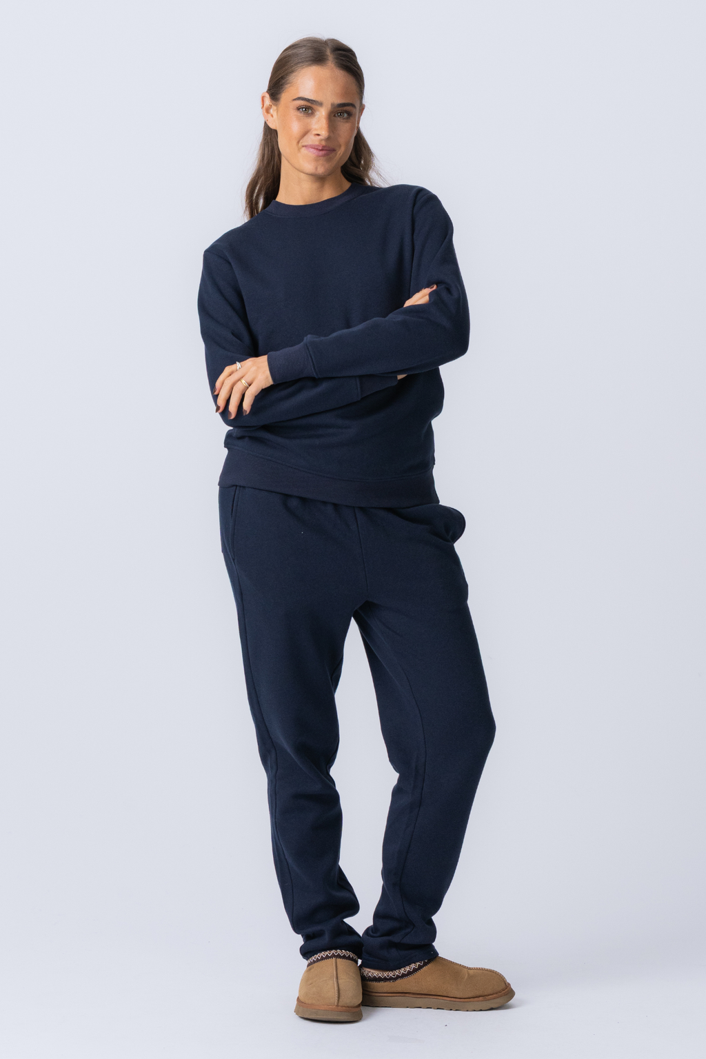 Essential Crewneck - Navy