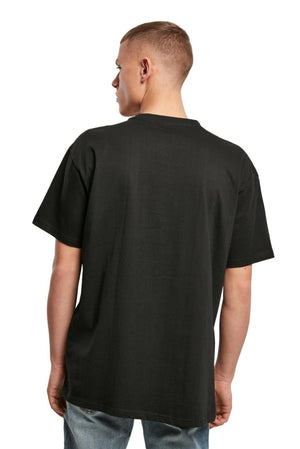 Pesado Oversized Camiseta - Negro
