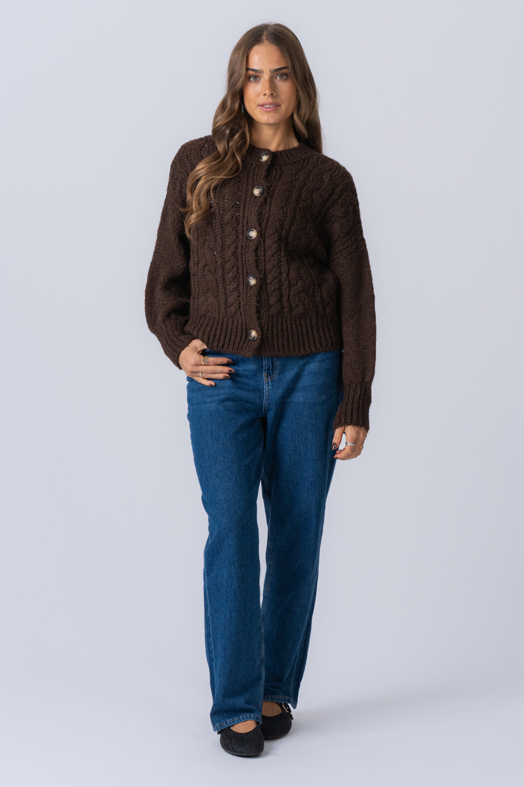 Punto Botton - Marrón