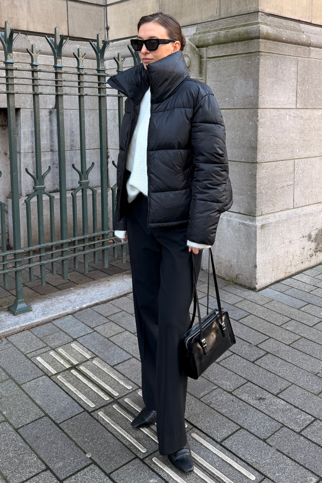 Chaqueta corta corta - Negro