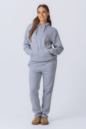 Sudadera con capucha Essential para mujer - Gris
