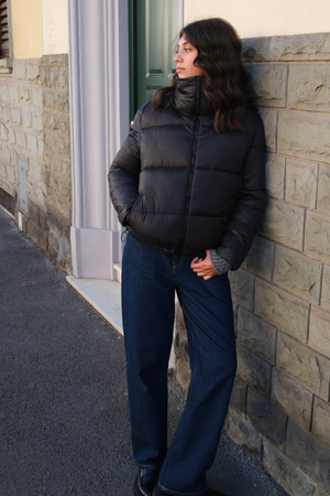 Chaqueta corta corta - Negro