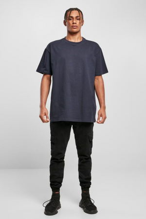 Heavy Oversized T-shirt - Navy