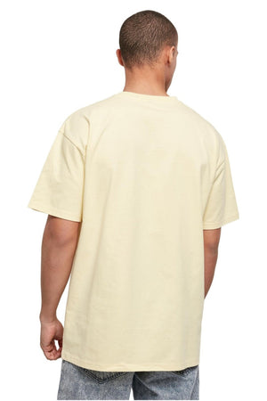 Pesado Oversized Camiseta - amarillo suave