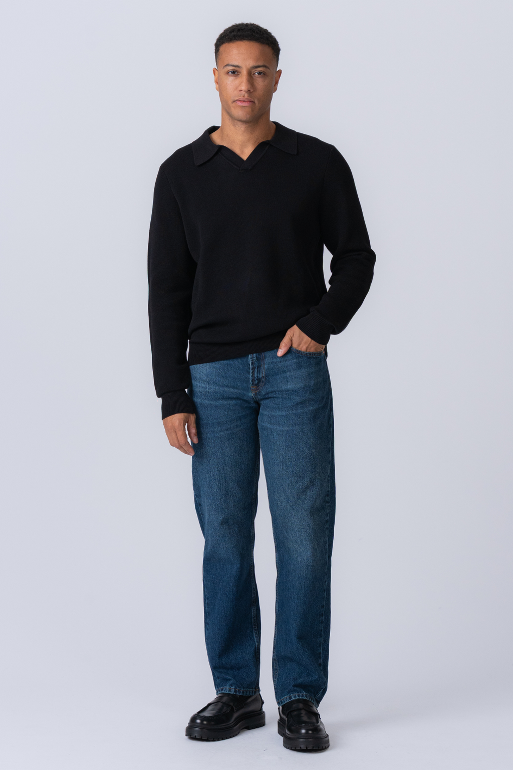 Samuel Polo Knit - Negro