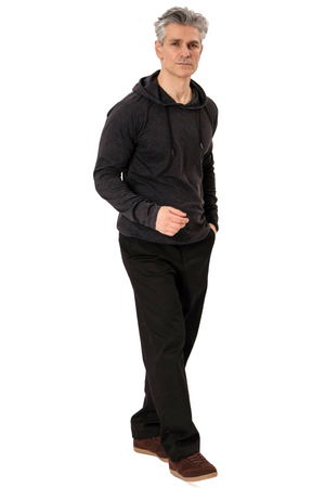Sudadera con capucha ligera - negro