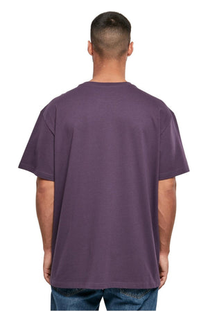 Pesado Oversized Camiseta - Noche morada