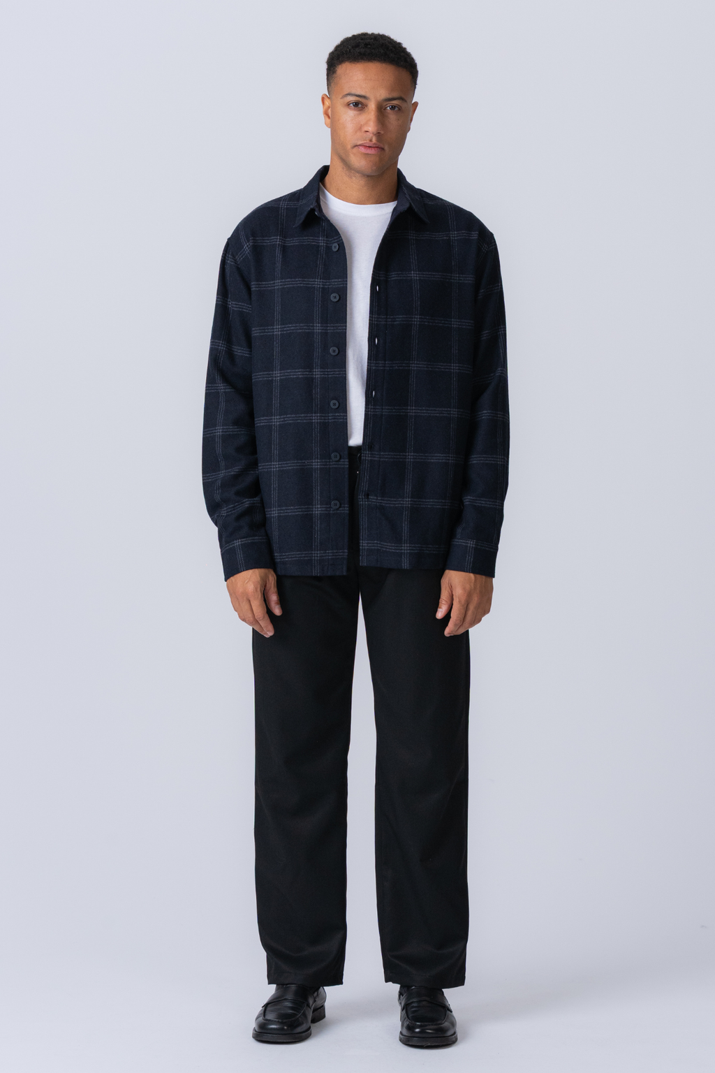 Overshirt Tristan - Marina oscura