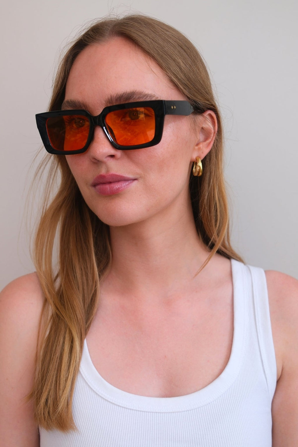 Nala Sunglasses - Black/Red