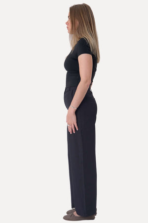 Pantalones clásicos de traje - Negro