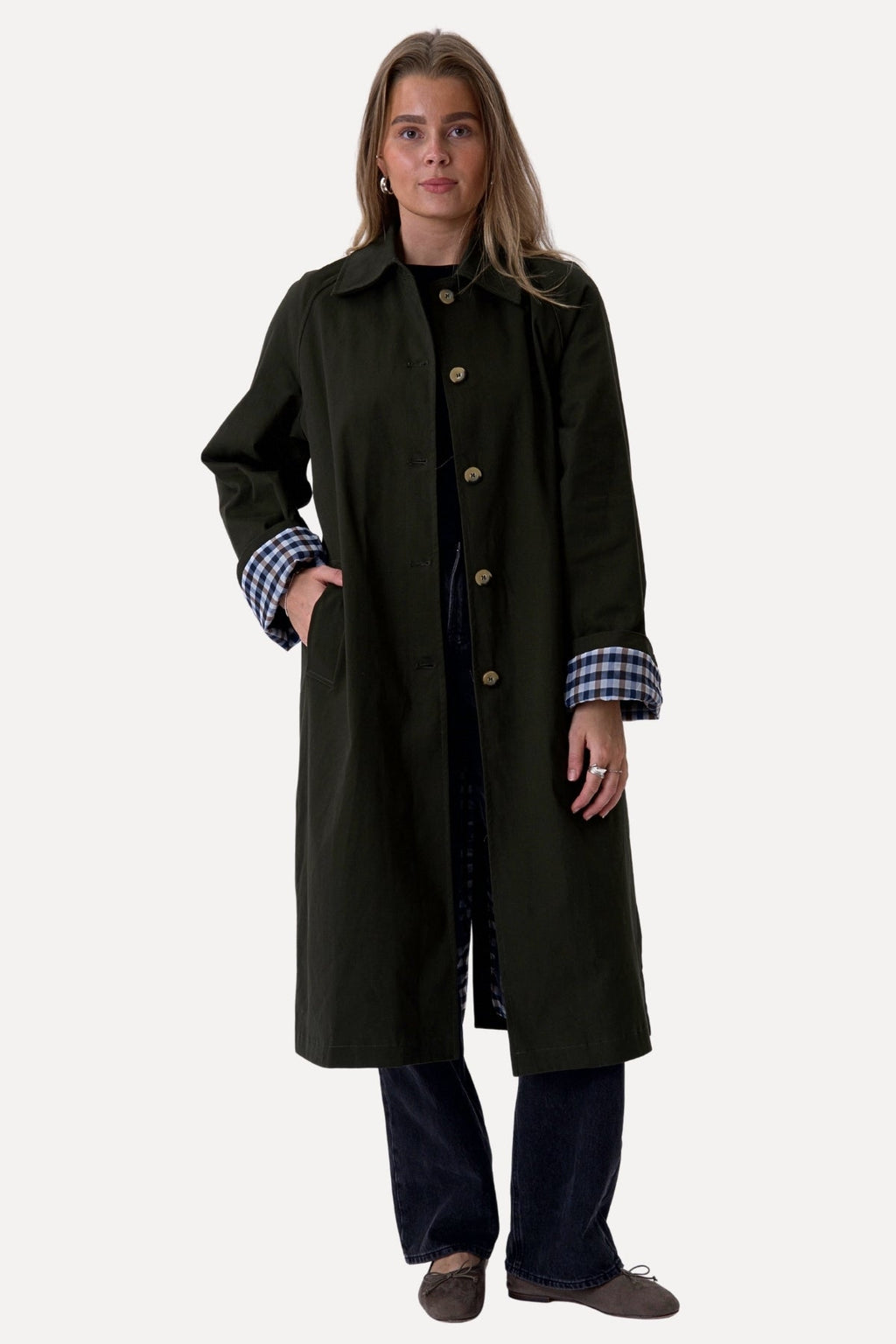 Gabardina Livia - Oliva