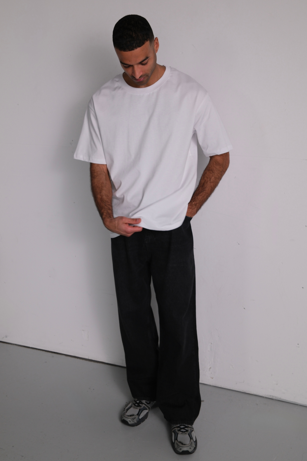 Vaqueros holgados - Negro