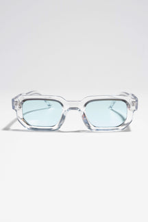 Izzy Sunglasses - Transparent/Blue