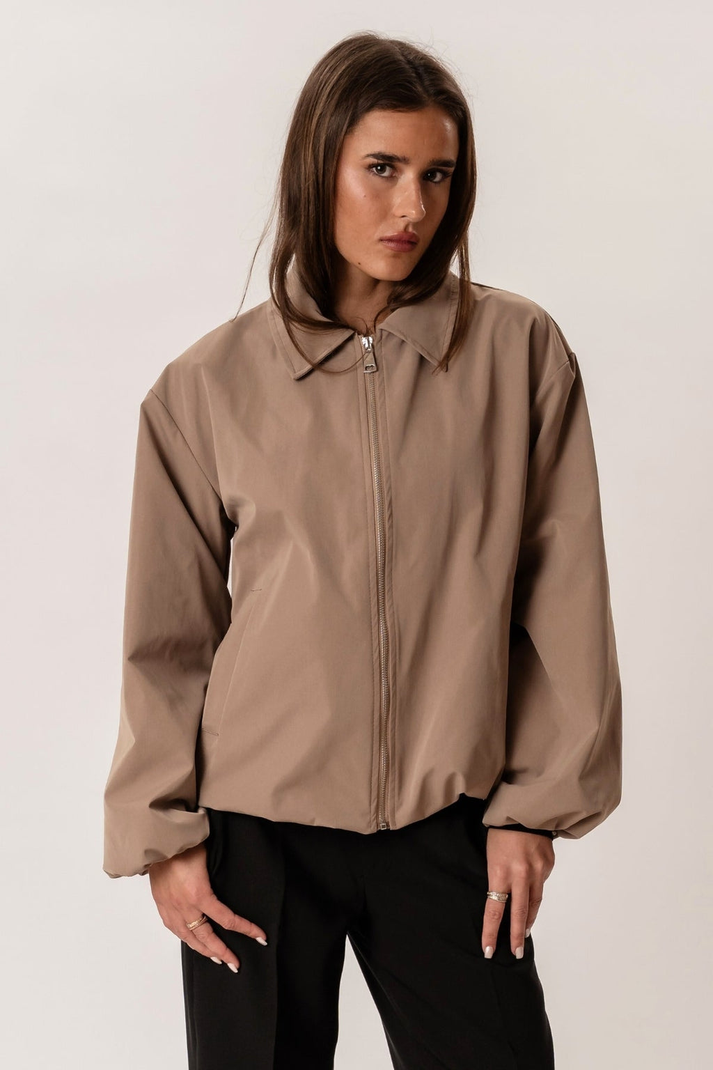 Ines Short Jacket - Camel