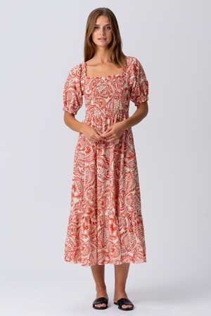 Vestido de lia - rojo