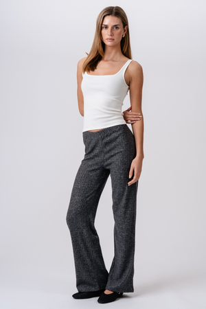 Tejido de hiedra Pants - Antracita