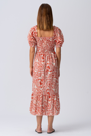 Vestido de lia - rojo