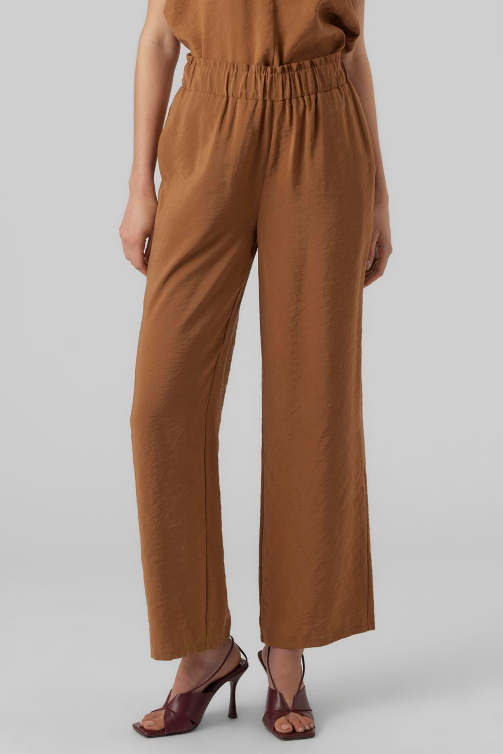 Queeny Regular Pants - Toffee