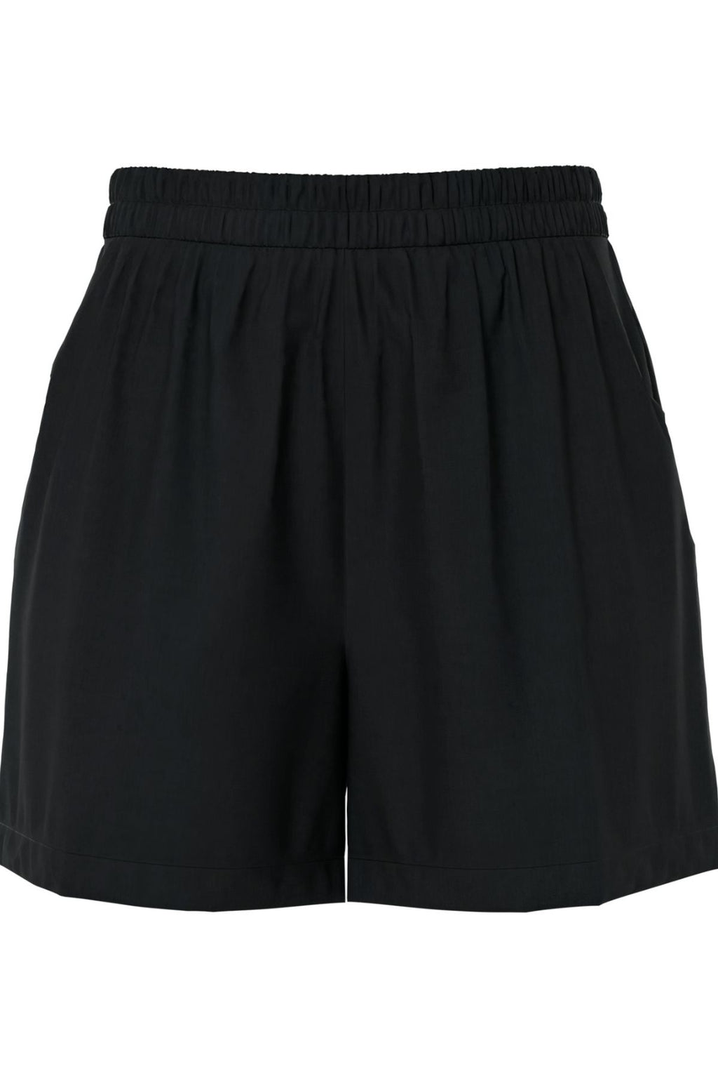 Olly de cintura alta Shorts - Negro