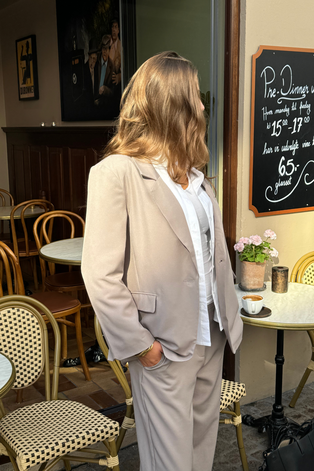 Blazer de gran tamaño - Gray