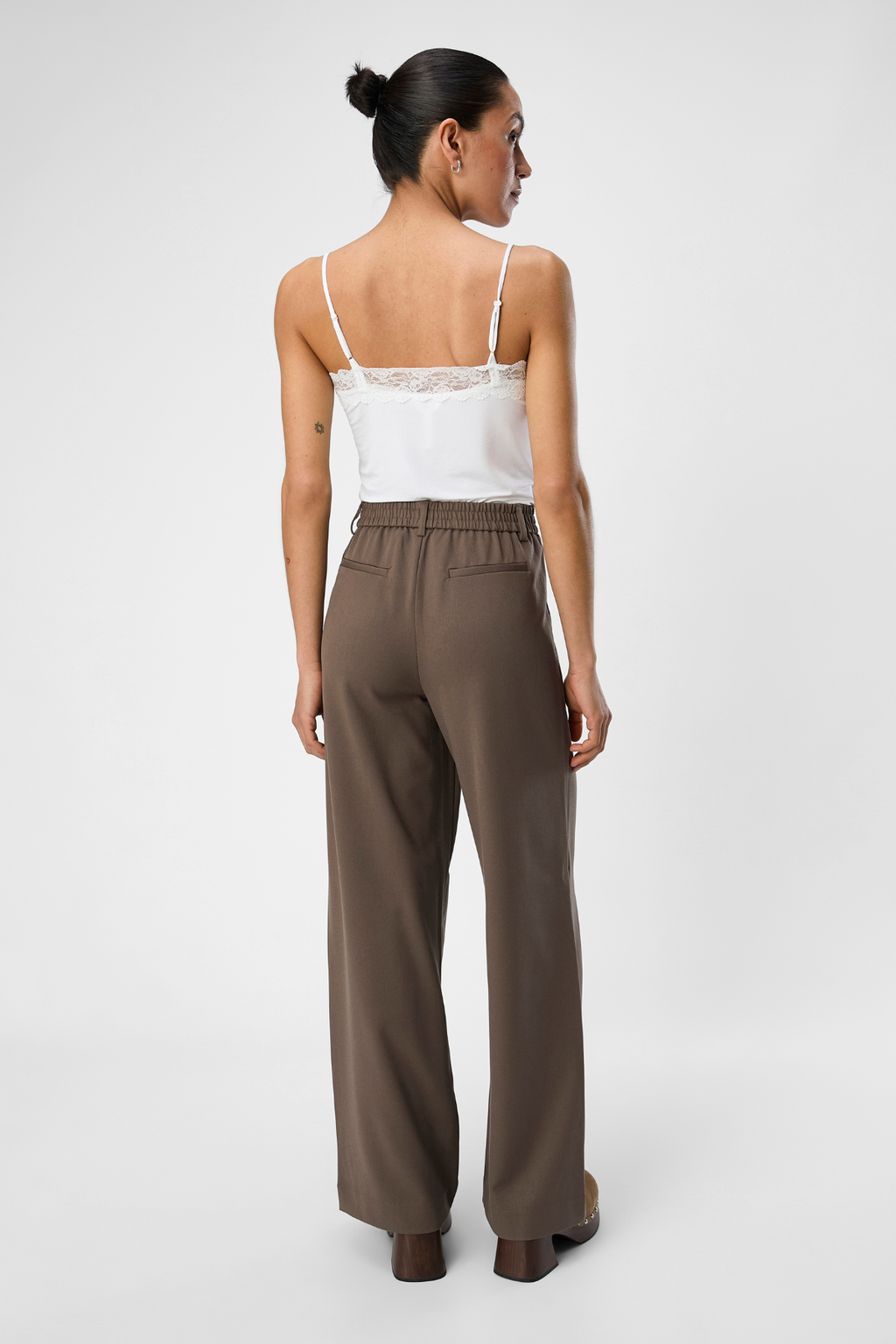 Lisa Wide Pant - Morel