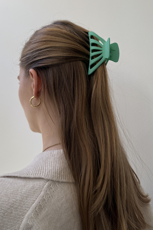 Clip de garra hueco - verde