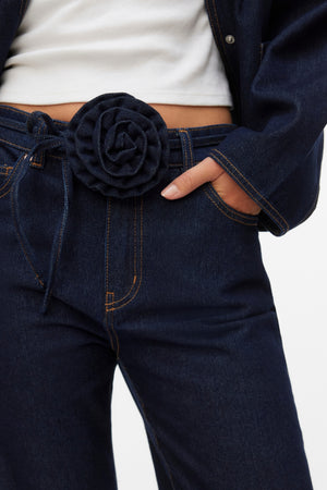 Cinturón Allison Straight Rosebelt - Denim azul oscuro