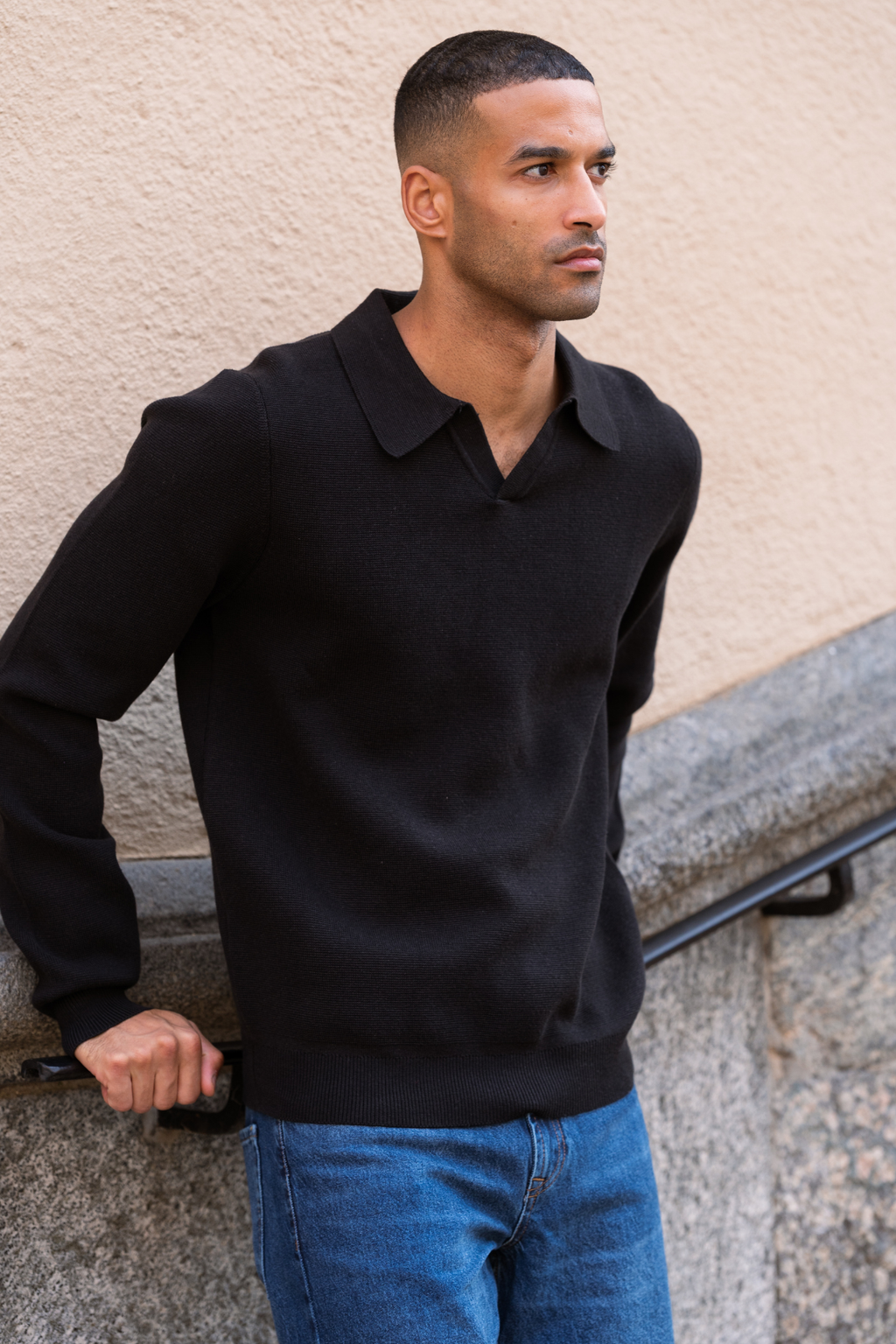 Samuel Polo Knit - Negro