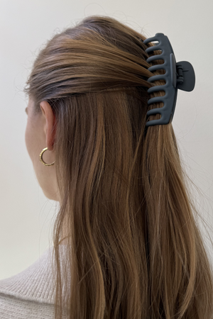 Pasador para el pelo Olivia - Marrón oscuro