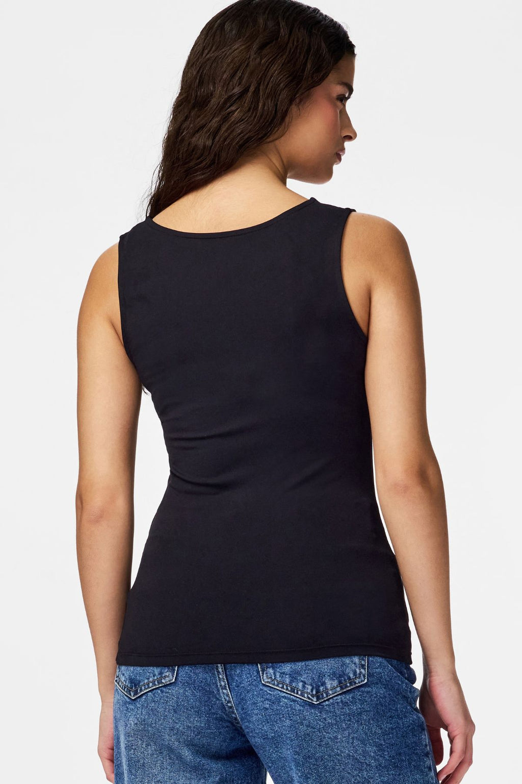 Camiseta sin mangas reversible Lula - Negro