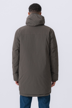 Chaqueta parka de Edmund Long - Negro