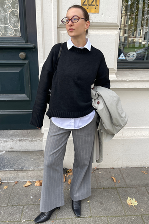 Martina Knit - Negro