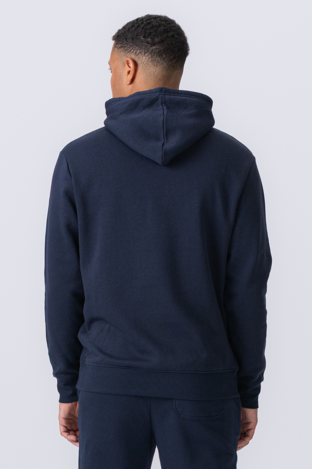 Sudadera con capucha esencial - Azul marino