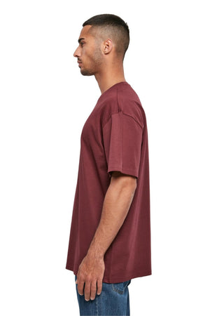 Pesado Oversized Camiseta - Cherry