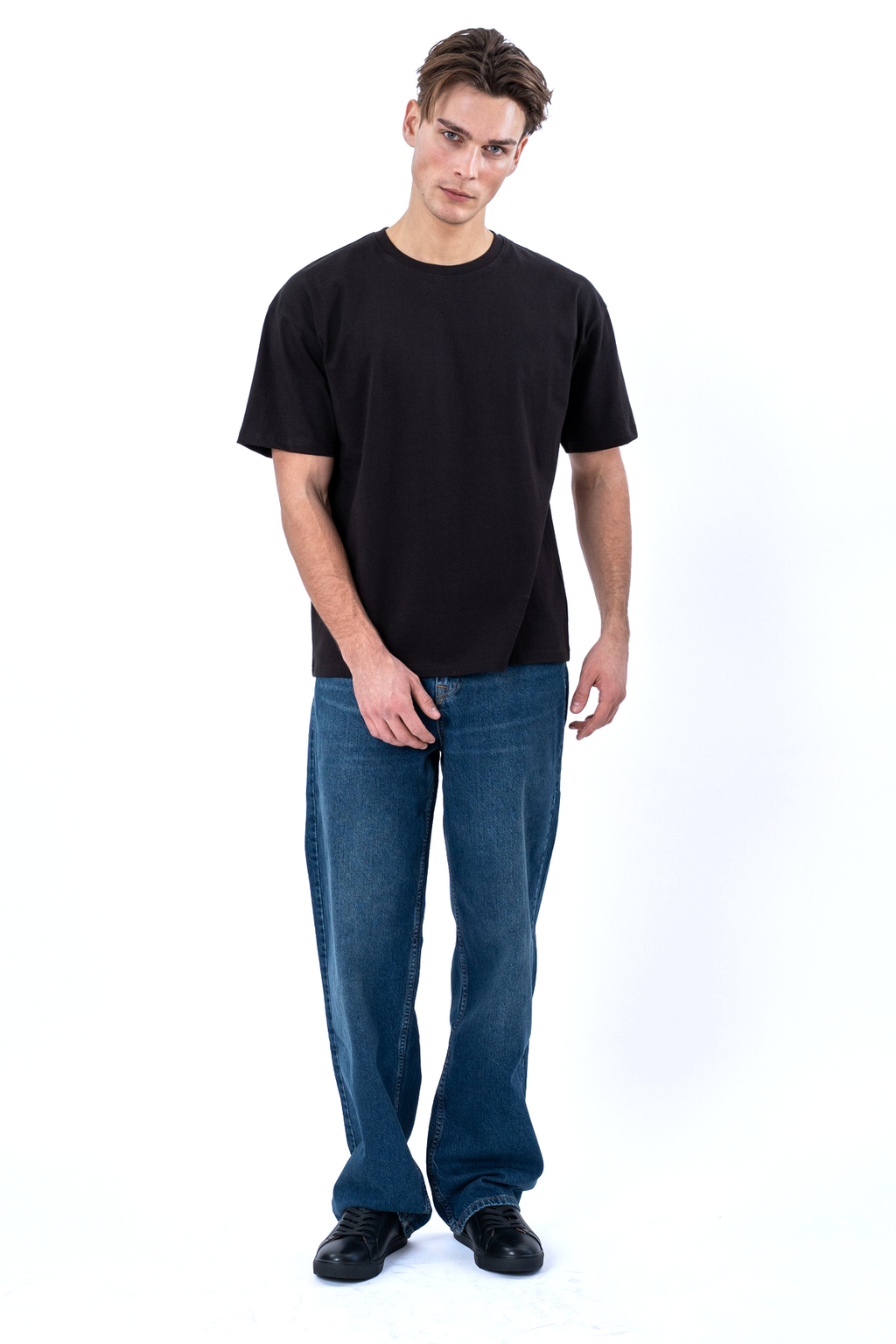Camiseta cuadrada - Negro