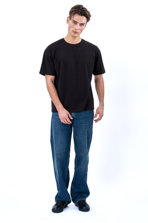 Camiseta cuadrada - Negro