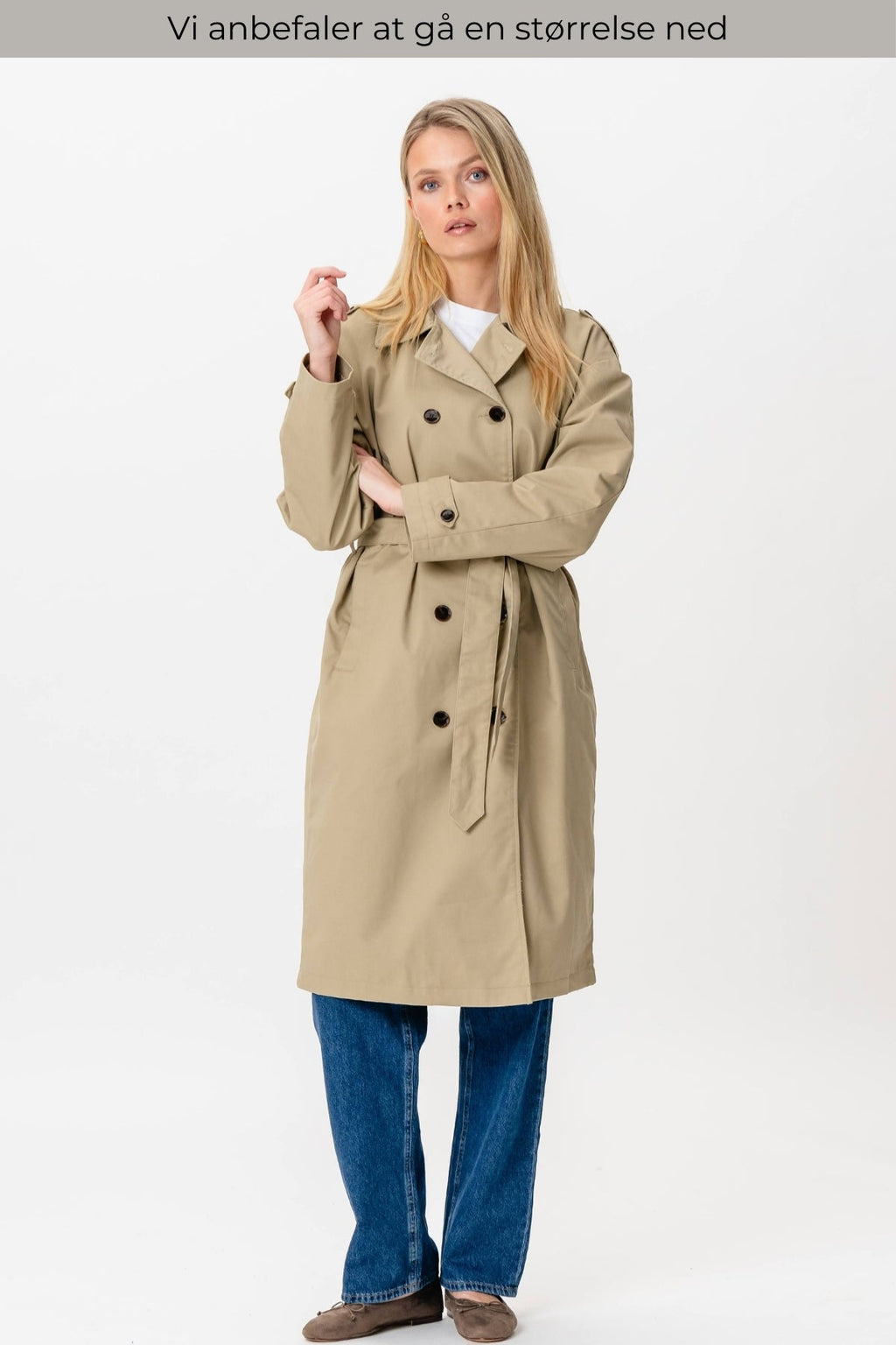 Linea trenchcoat - beige