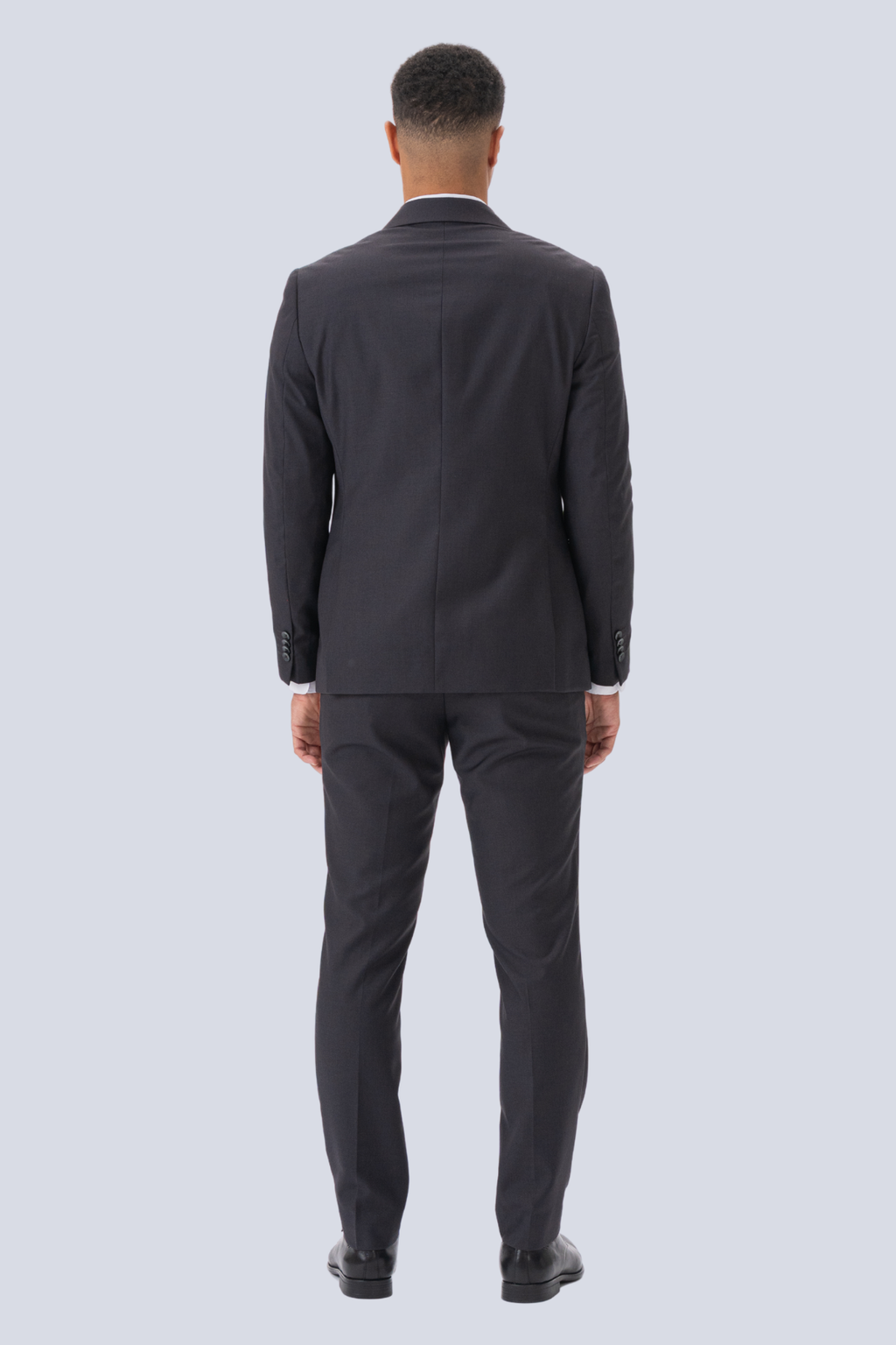 Premium Traje de doble pecho (negro)