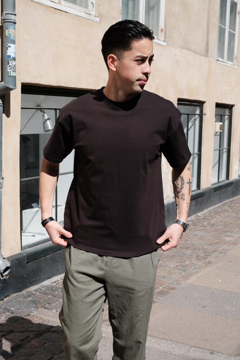 Camiseta cuadrada - Negro
