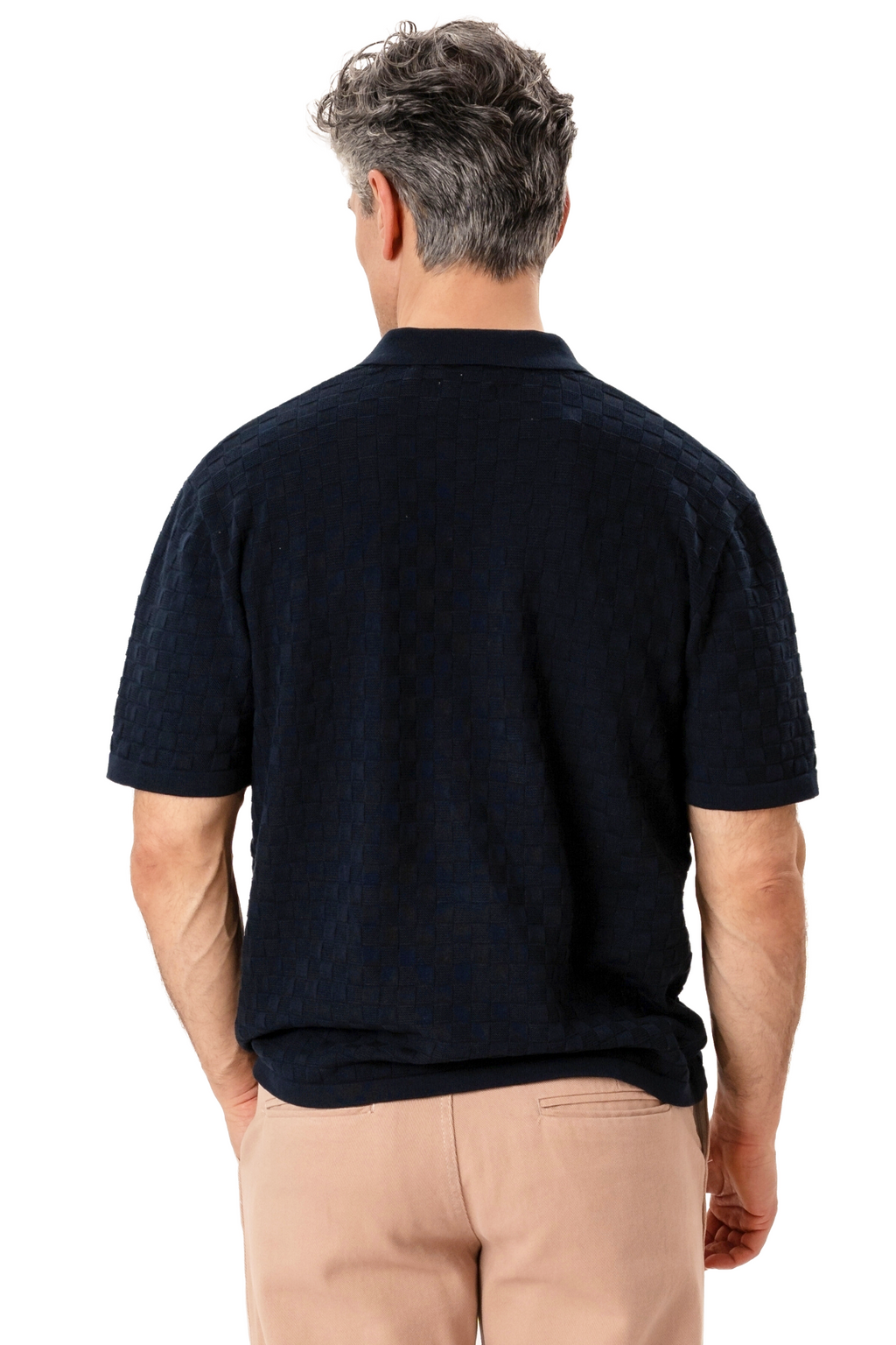 Polo de punto Darin - Azul marino