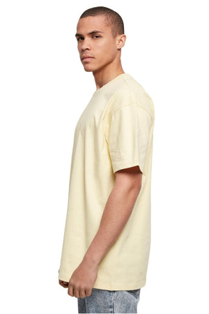 Pesado Oversized Camiseta - amarillo suave