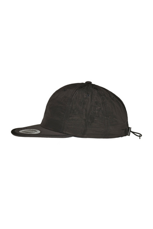 Gorra ajustable de nailon - Negra