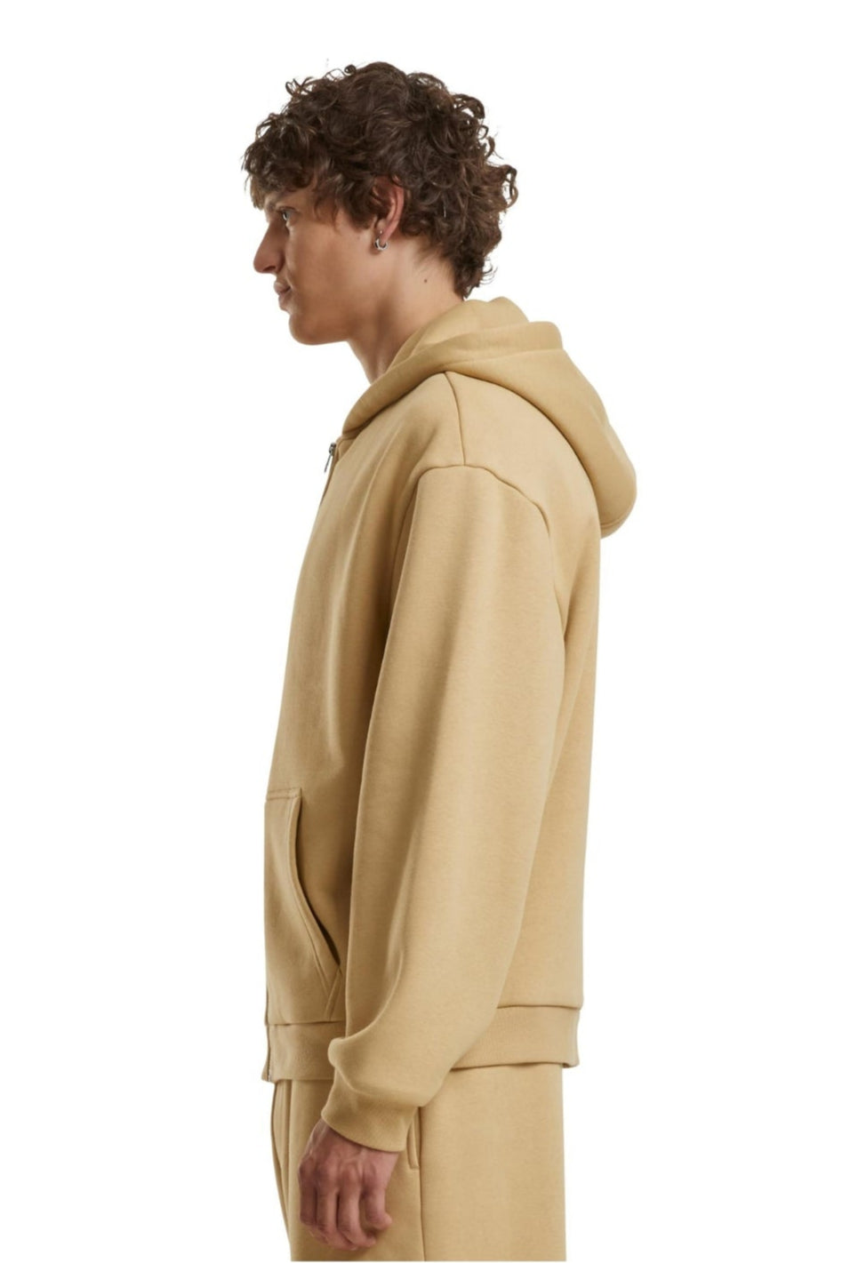Everyday Zip Hoodie - Union Beige