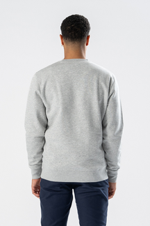 Sudadera cuello redondo - Gris ceniza