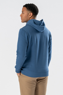 Sudadera con Capucha - Azul Polvo