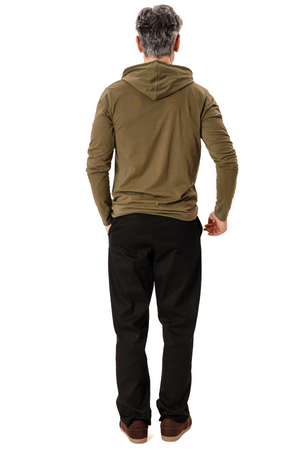 Sudadera con capucha ligera - Oliva