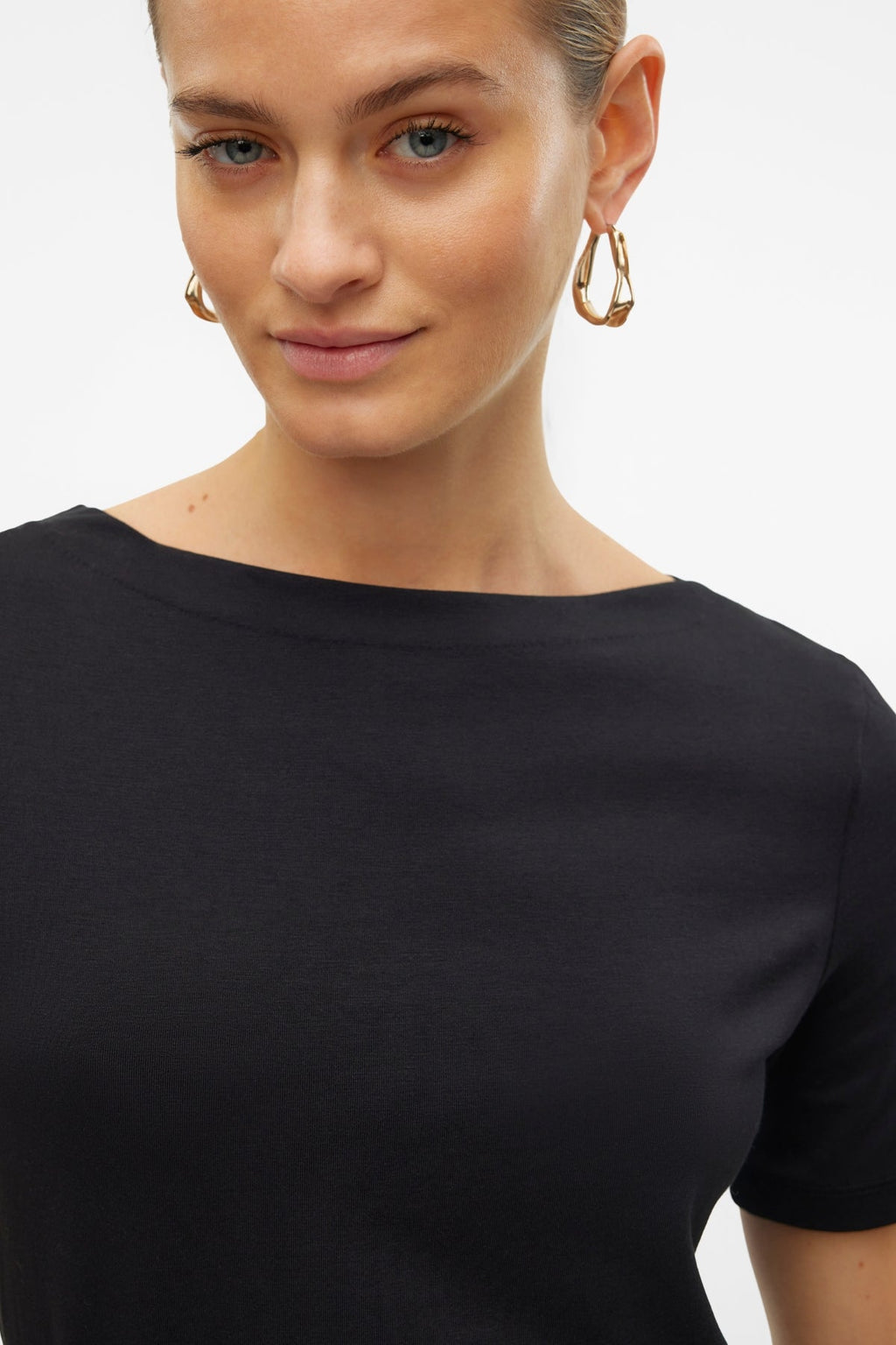 Top de modal Panda - Negro