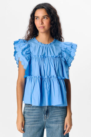 Hope Top - Cornflower Blue