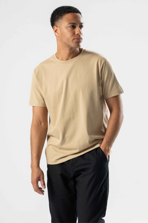 Regular Camiseta - Beige
